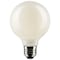 Satco 4.5 Watt G25 LED Lamp, White, Medium Base, 90 CRI, 4000K, 120 Volts S21232 - alternate 3